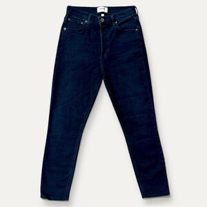 AGOLDE Nico High Rise Skinny Jeans | Size 26 |  Black
